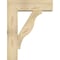 Ekena Millwork Funston Block Rough Sawn Bracket w/ Offset Brace, Douglas Fir, 8"W x 26"D x 34"H BKT0806X26X34FST05RDF - alternate 4